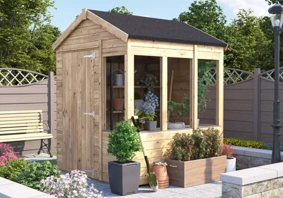 Private: Overlord Modular Apex Potting Shed