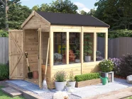 Overlord-Potting-Shed-2418-Apex-Open-Double door