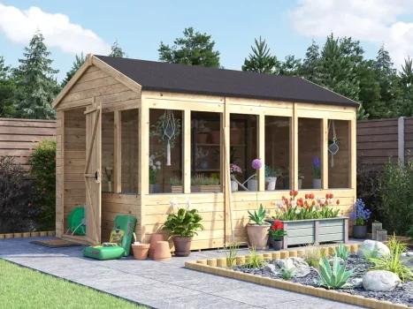 Overlord Modular Apex Potting Shed