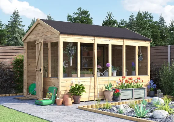 Overlord Modular Apex Potting Shed