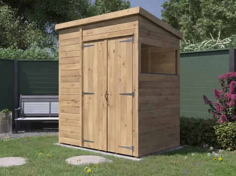 Overlord Modular Pent Shed