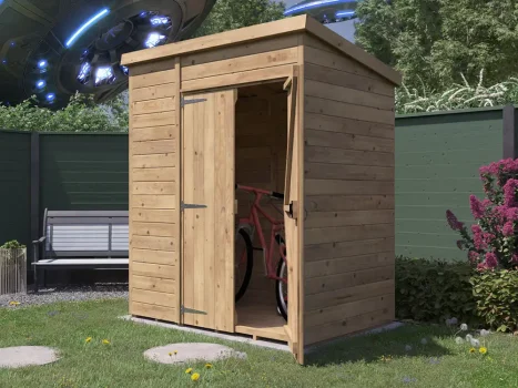 Overlord Modular Pent Shed