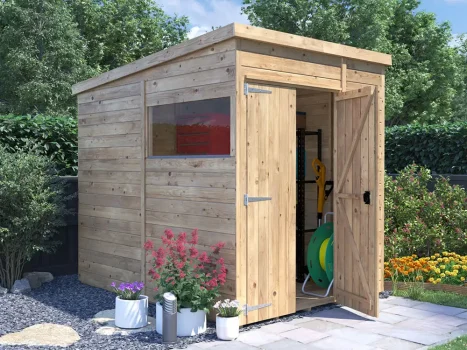 Overlord Modular Pent Shed