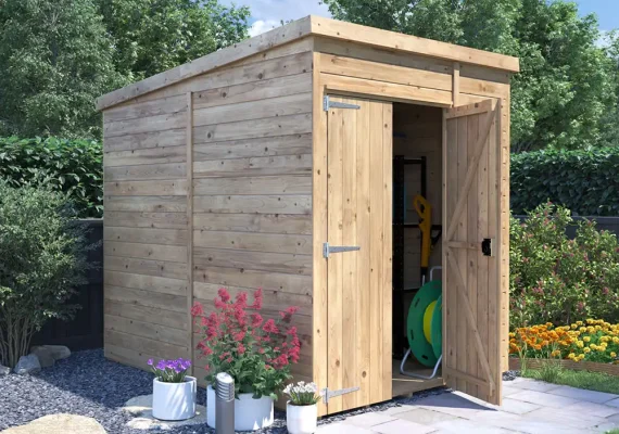 Overlord Modular Pent Shed