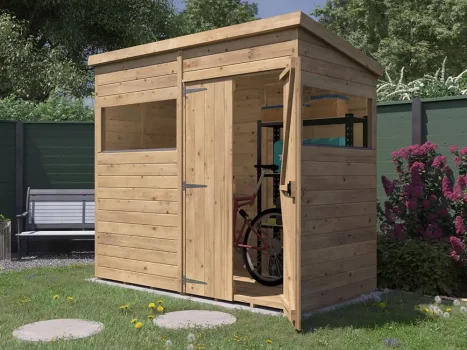 Overlord Modular Pent Shed
