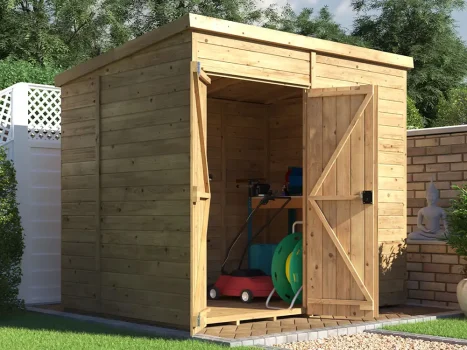Overlord Modular Pent Shed