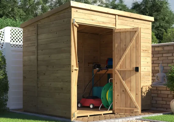 Overlord Modular Pent Shed
