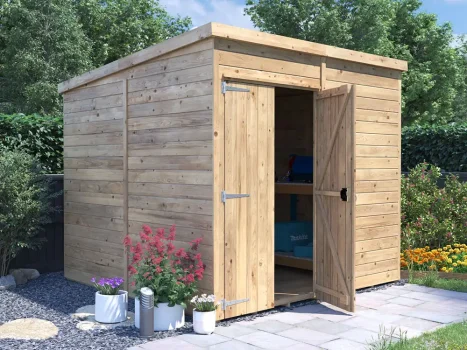 Overlord Modular Pent Shed
