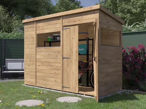 Overlord Modular Pent Shed