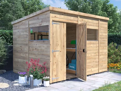Overlord Modular Pent Shed