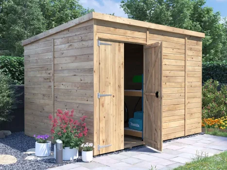 Overlord Modular Pent Shed