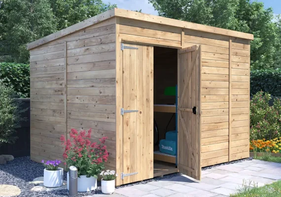 Overlord Modular Pent Shed