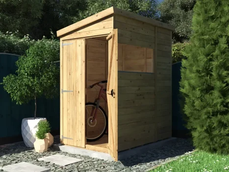 Overlord Modular Reverse Pent Shed