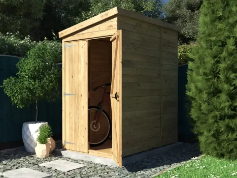 Overlord Modular Reverse Pent Shed