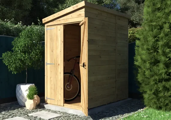 Overlord Modular Reverse Pent Shed