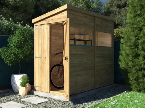 Overlord Modular Reverse Pent Shed