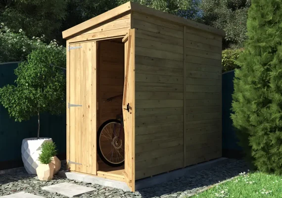 Overlord Modular Reverse Pent Shed