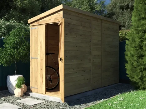 Overlord Modular Reverse Pent Shed
