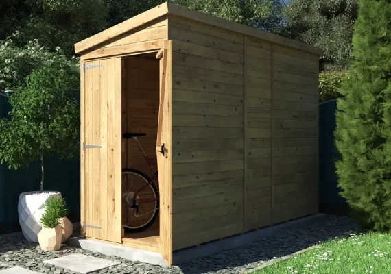 Overlord Modular Reverse Pent Shed