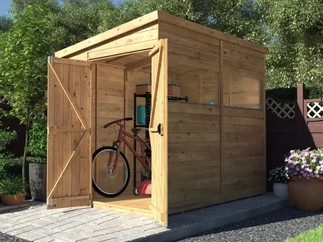 Overlord Modular Reverse Pent Shed