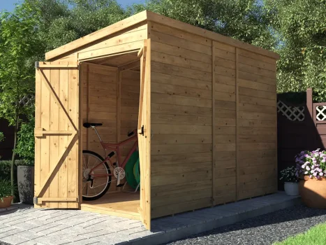 Overlord Modular Reverse Pent Shed