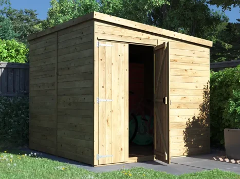 Overlord Modular Reverse Pent Shed