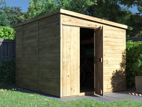 Overlord Modular Reverse Pent Shed