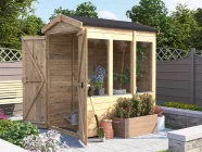 Overlord-Potting-Shed-1812-Apex-Open-Double door