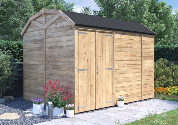 Overlord Modular Reverse Dutch Barn Shed
