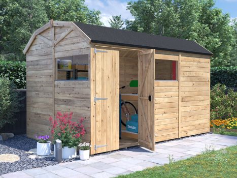 Overlord Modular Reverse Dutch Barn Shed
