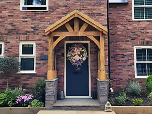 wooden porches