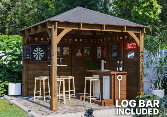 Leviathan Garden Bar Gazebo