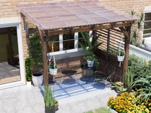 brise soleil louvre roof pergola - cropped thumbnail