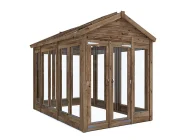 Pressure Treated Wooden Greenhouse Growzilla 6x10