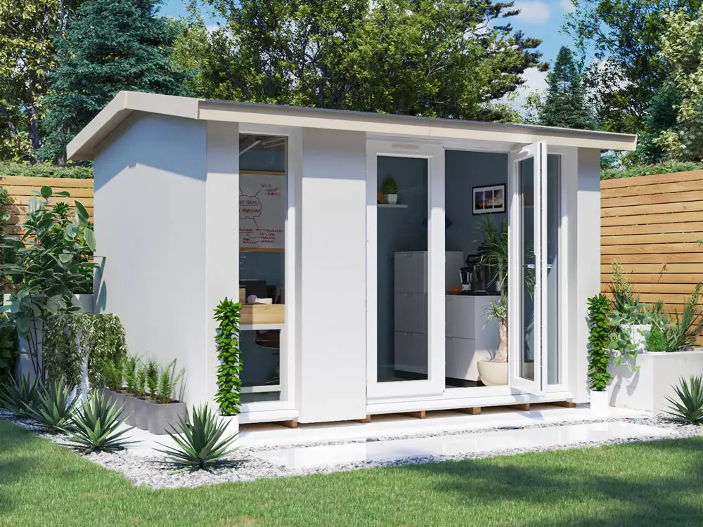 Rendered Dominator Gable Office | BuyGardenPods product image 17