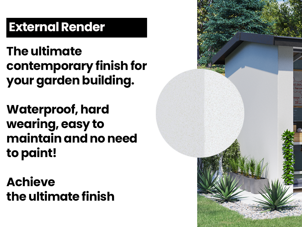 Rendered Dominator Gable Office | BuyGardenPods product image 14