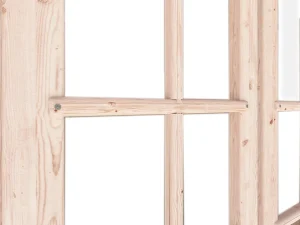 Log Cabin Georgian Bars on Windows and Doors