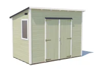 Tubby-3018-Pent-Fixed-Window-Green-WBG