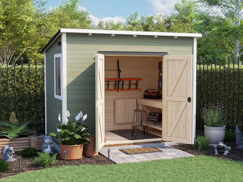 Tubby-3018-Pent-Open-Day-Green
