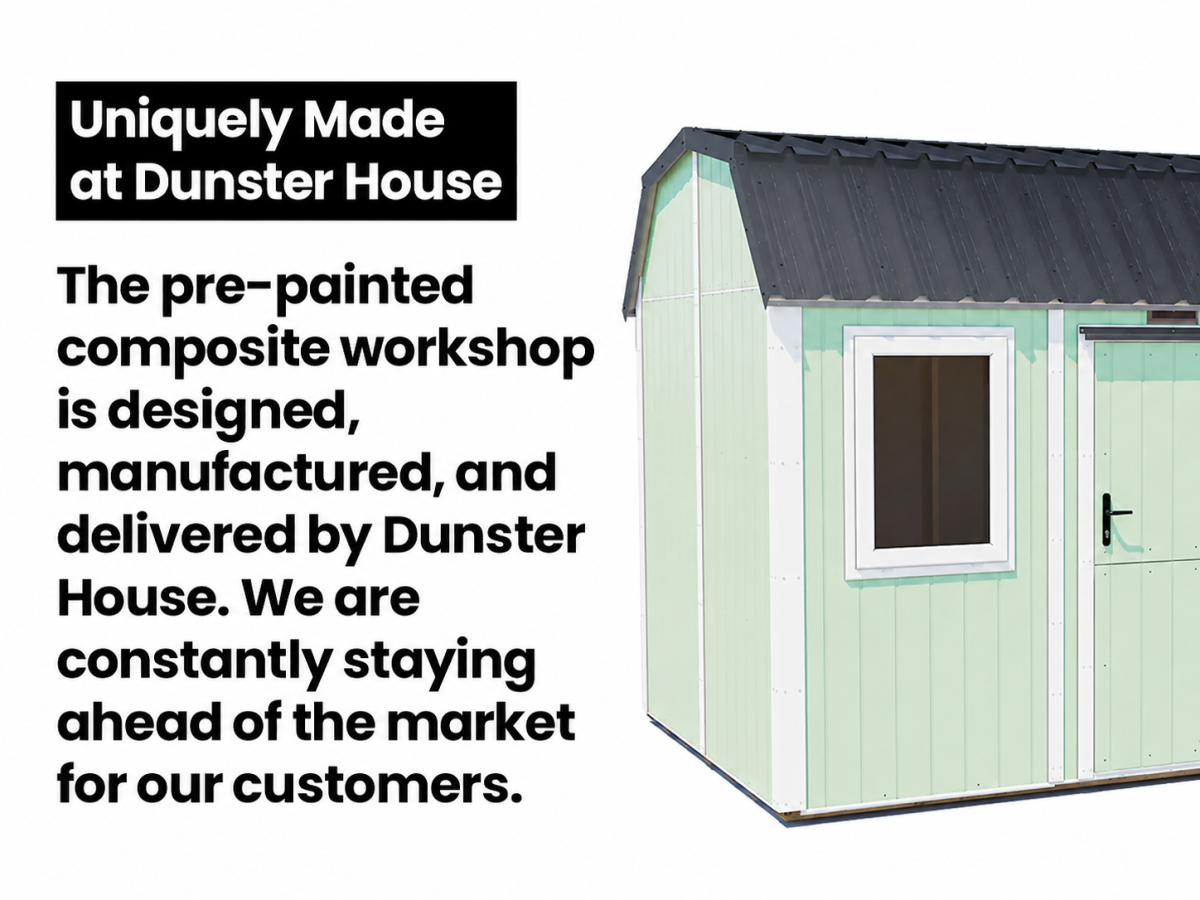Demon Composite Garden Office | BuyGardenPods product image 11