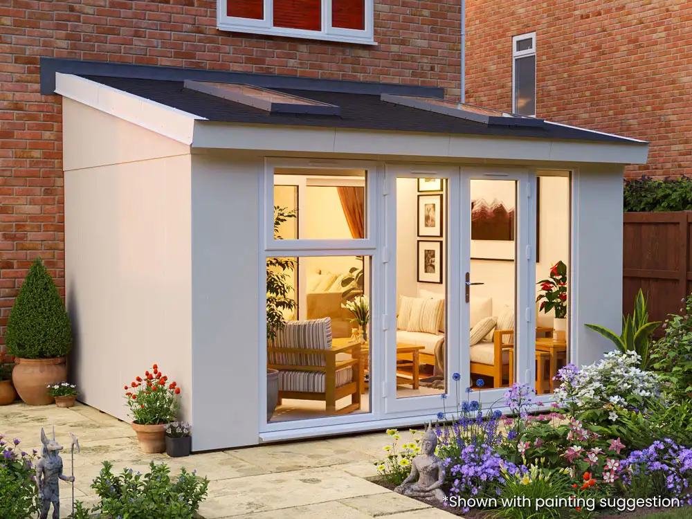 Addroom® Conservatory Alternative With Skylight | BuyGardenPods product image 3