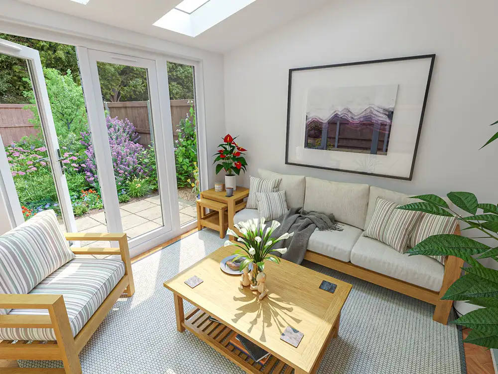 Addroom® Vision1 Conservatory Alternative – Left | BuyGardenPods product image 5