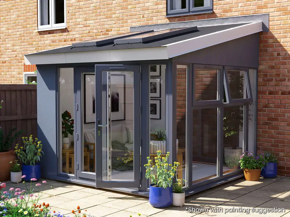 Addroom® Vision1 Conservatory Alternative – Left | BuyGardenPods product image 4