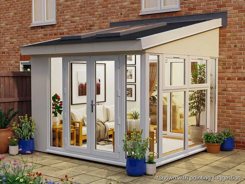 Addroom® Vision1 Conservatory Alternative – Left | BuyGardenPods product image 3