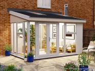Addroom 4m x 2.5m Conservatory Alternative with Skylights