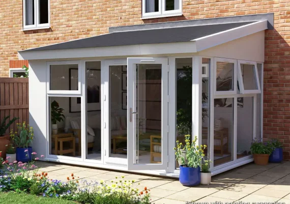 Addroom® Vision1 Conservatory Alternative – Left