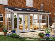 Addroom 5m x 2.5m Conservatory Alternative with Skylights