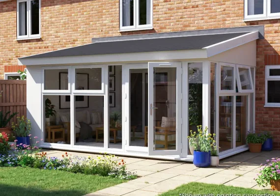 Addroom® Vision1 Conservatory Alternative – Left