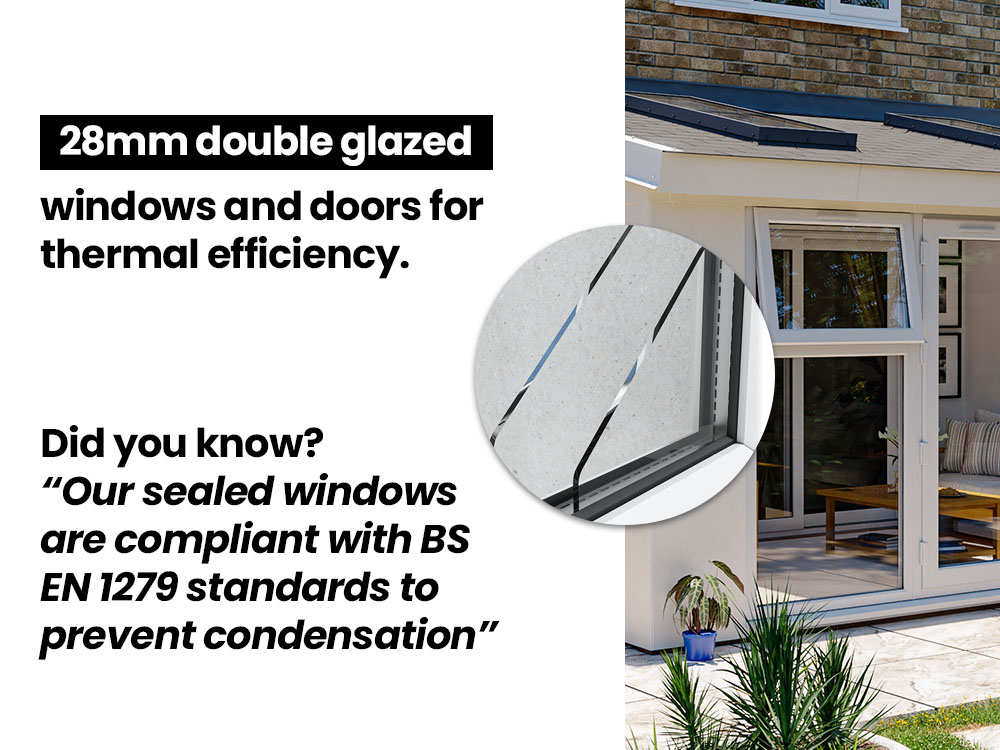 Addroom® Conservatory Alternative With Skylight | BuyGardenPods product image 17