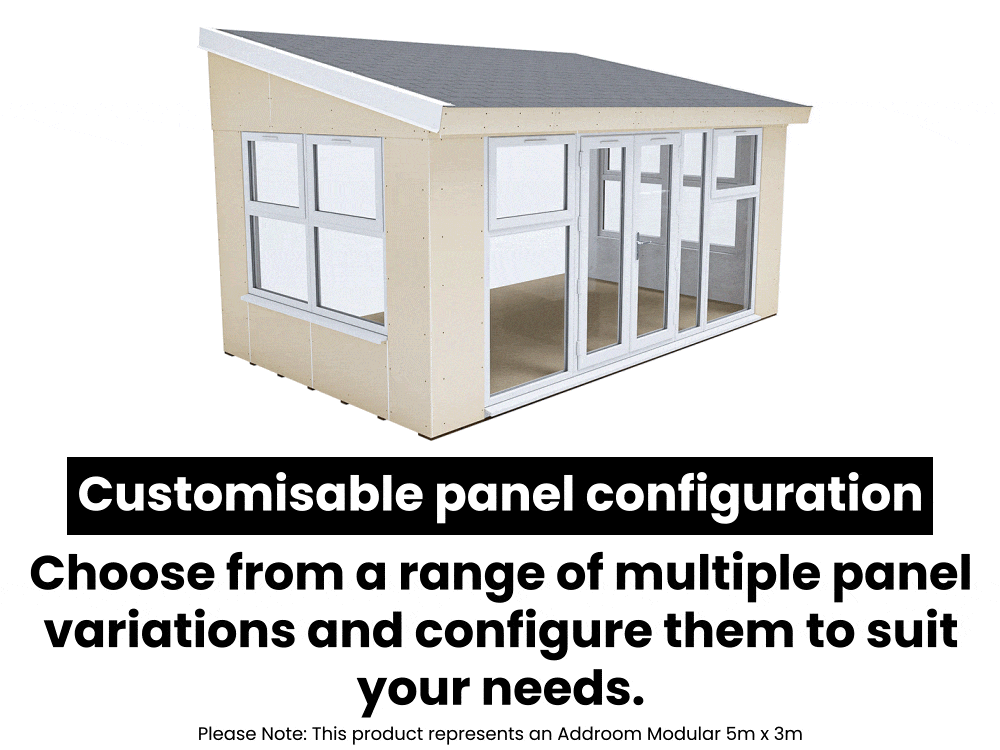 Addroom® Conservatory Alternative With Skylight | BuyGardenPods product image 6